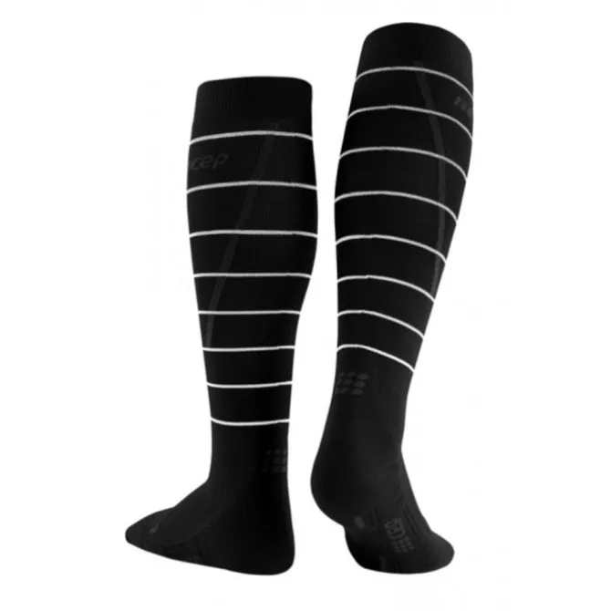 CEP Socken & Strümpfe | Laufsocken>Reflective Compression Socks Schwarz