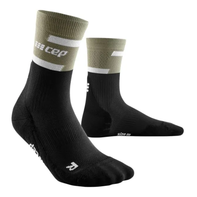 CEP Socken & Strümpfe | Laufsocken>The Run Compression Socks Mid Cut Schwarz