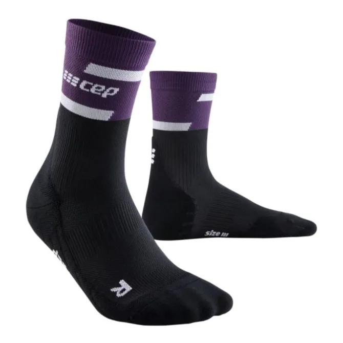 CEP Socken & Strümpfe | Laufsocken>The Run Compression Socks Mid Cut Schwarz