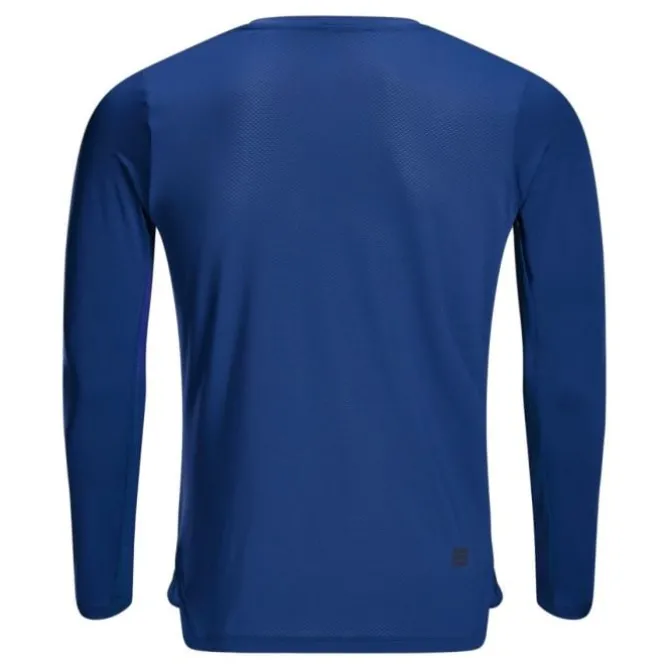 CEP Laufshirts>The Run Shirt Round Neck Long Sleeve Blau