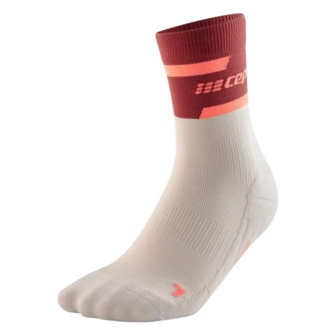 CEP Socken & Strümpfe | Laufsocken>The Run Socks Mid Cut V4 Rot