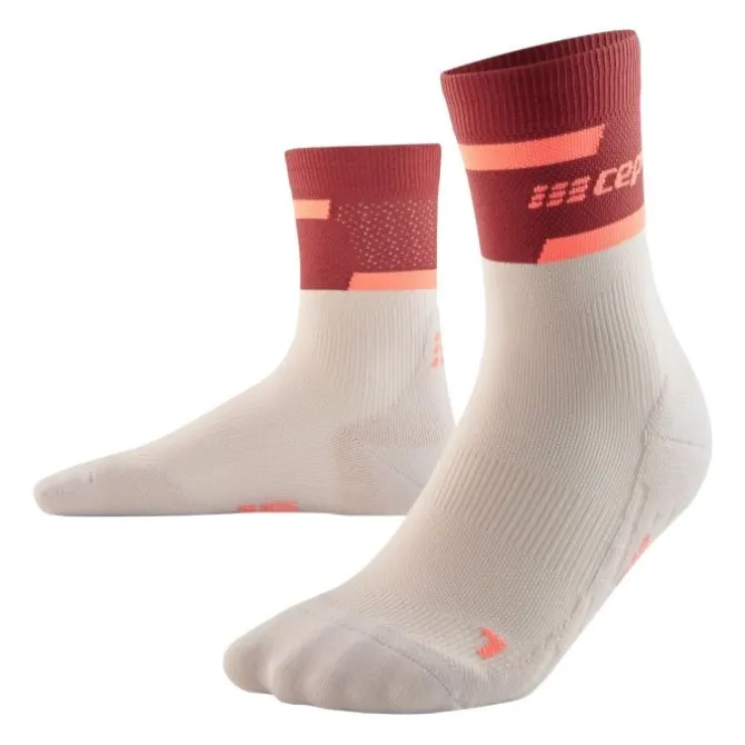 CEP Socken & Strümpfe | Laufsocken>The Run Socks Mid Cut V4 Rot