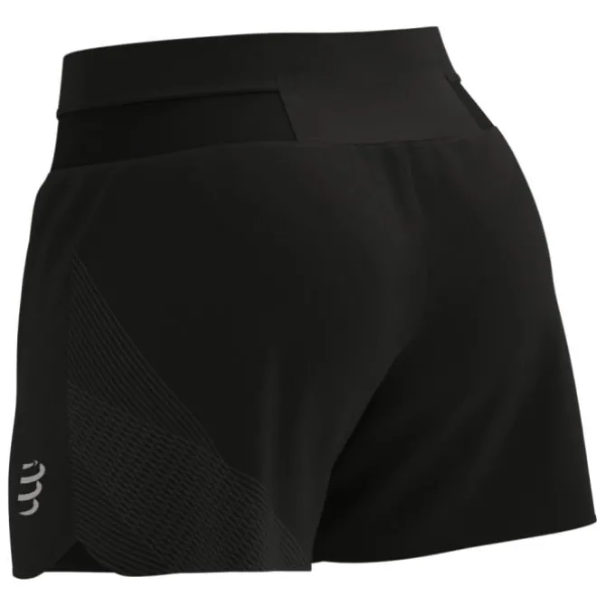 Compressport Laufshorts>Performance Overshort Schwarz