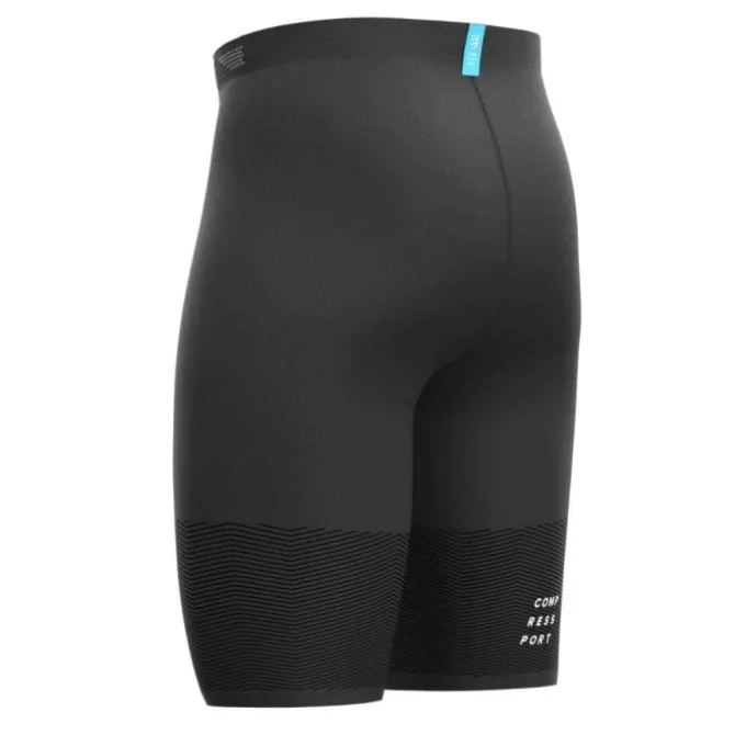 Compressport Laufshorts>Run Under Control Short Schwarz