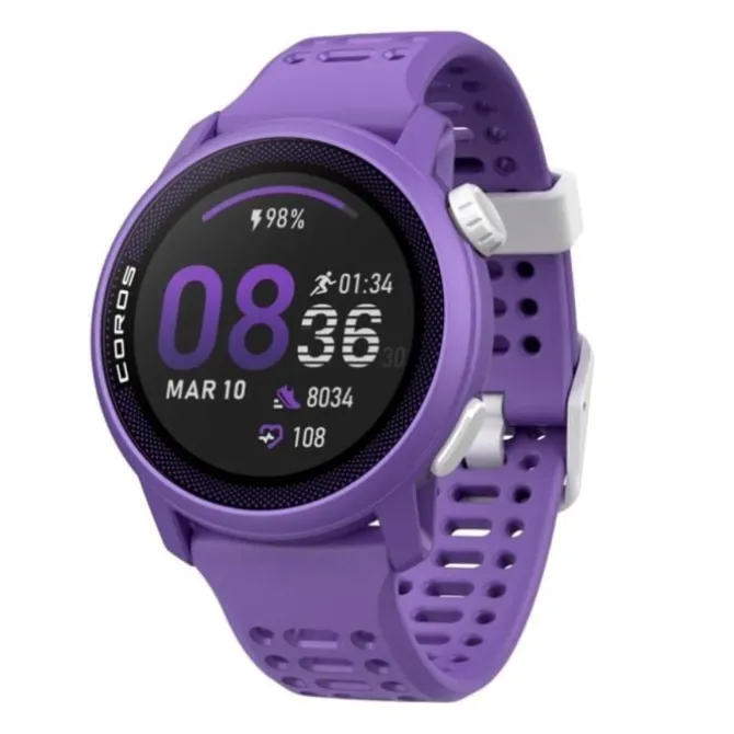 Coros Laufuhren / Pulsuhren>Pace 3 (Silicone Band) Violett