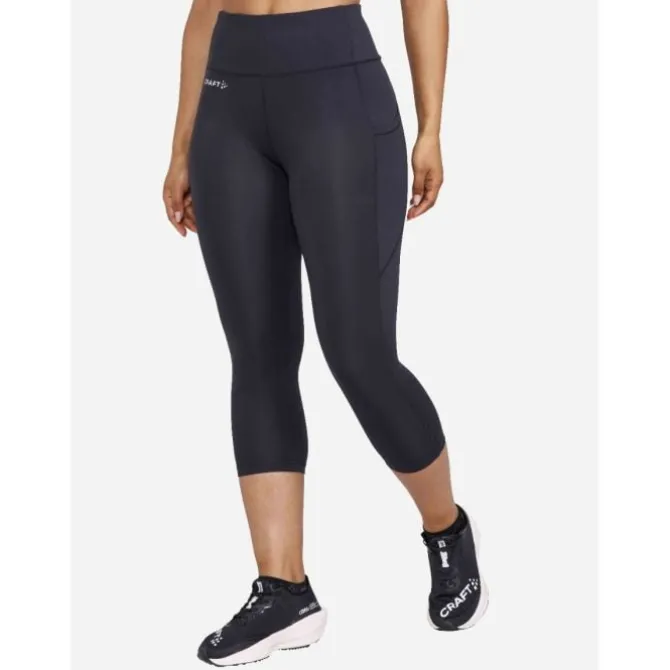 Craft Laufhosen>Adv Essence Capri Tights 2 Schwarz