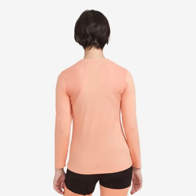 Craft Laufshirts>ADV Essence Long Sleeve T-Shirt Orange