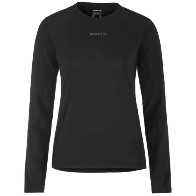 Craft Laufshirts>Adv Essence LS Tee Schwarz