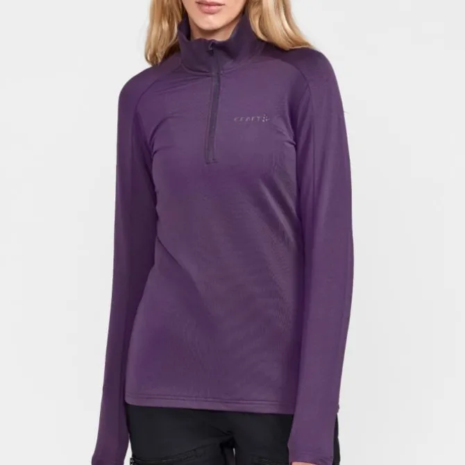 Craft Laufshirts>Core Gain Midlayer Violett