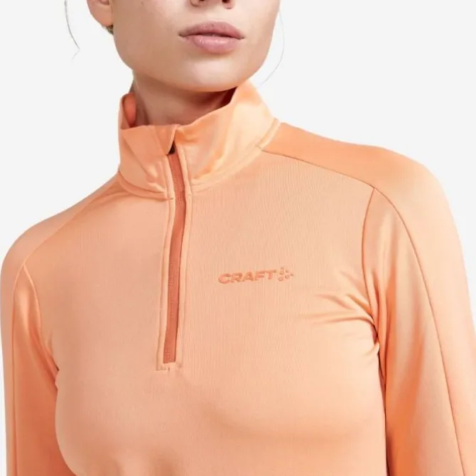 Craft Laufshirts>Core Gain Midlayer Orange