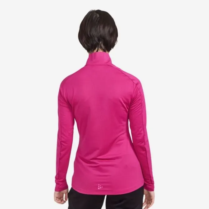 Craft Laufshirts>Core Gain Midlayer Rot-violett