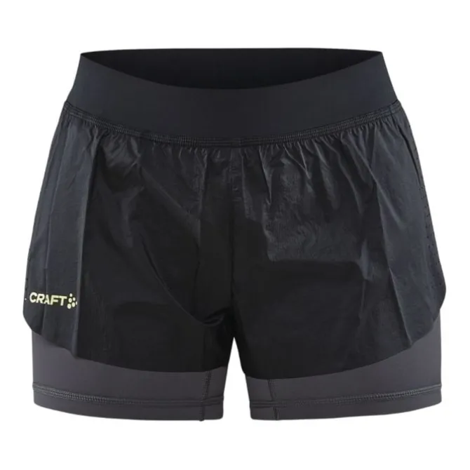 Craft Laufshorts>CTM Distance 2IN1 Shorts Schwarz