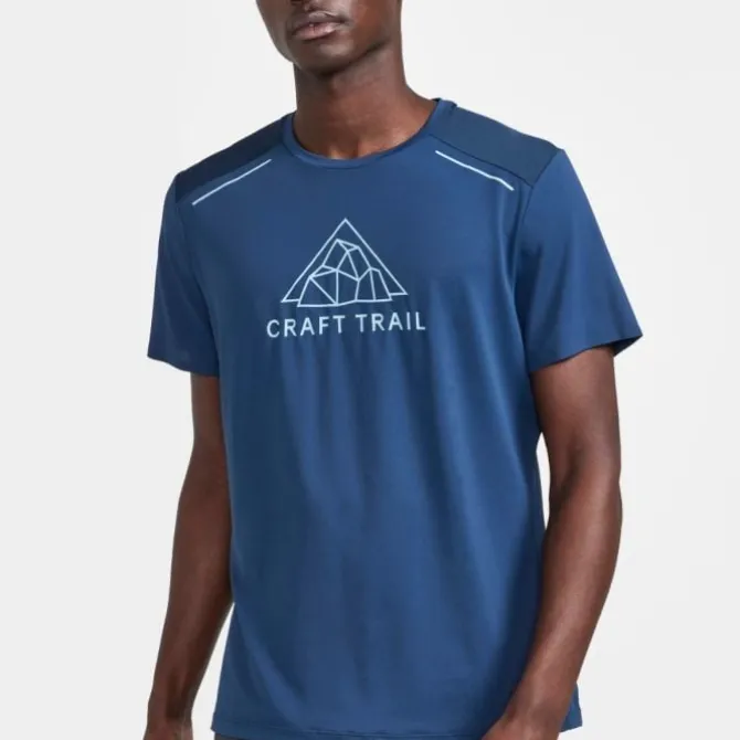 Craft Laufshirts>Pro Hypervent Short Sleeve TEE Blau