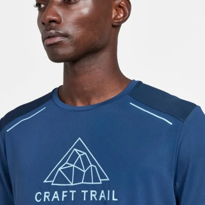 Craft Laufshirts>Pro Hypervent Short Sleeve TEE Blau