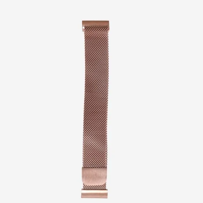 Elevate Uhrenarmbänder>Watch Band for Forerunner 18mm (Stainless Steel) Silber