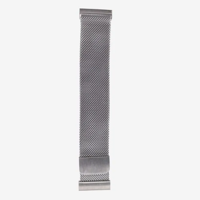 Elevate Uhrenarmbänder>Watch Band for Forerunner 22mm (Stainless Steel) Silber