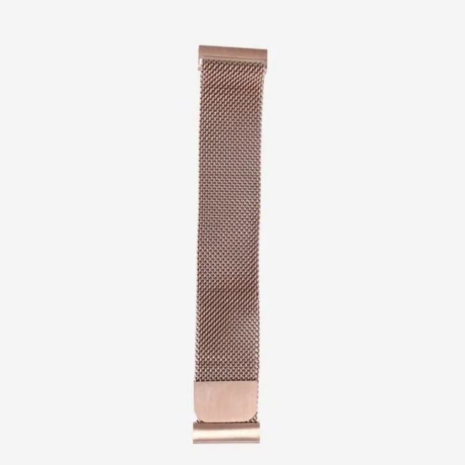 Elevate Uhrenarmbänder>Watch Band for Forerunner 20mm (Stainless Steel) Orange