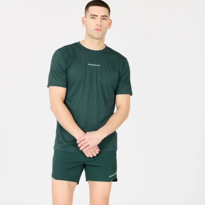 Endurance Laufshirts>Alan Short Sleeve Tee Grün