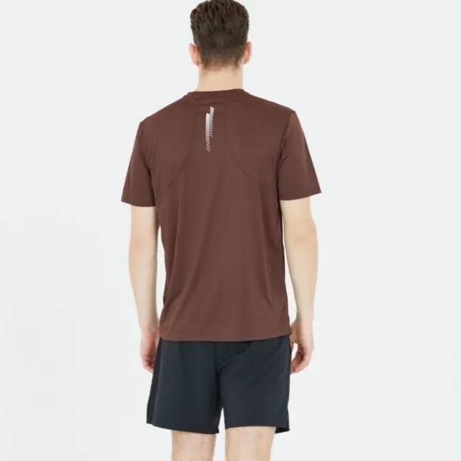 Endurance Laufshirts>Alan Short Sleeve Tee Braun