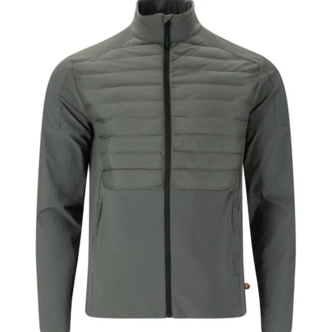 Endurance Laufjacken>Benst Hybrid Jacket - Primaloft Grün