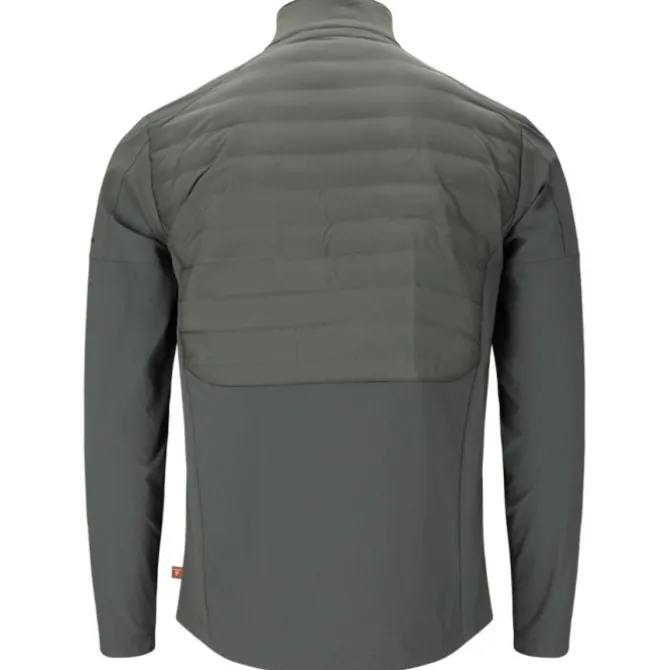 Endurance Laufjacken>Benst Hybrid Jacket - Primaloft Grün