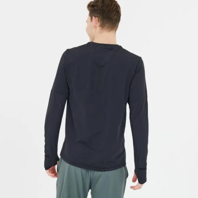 Endurance Laufshirts>Cedric Midlayer Schwarz