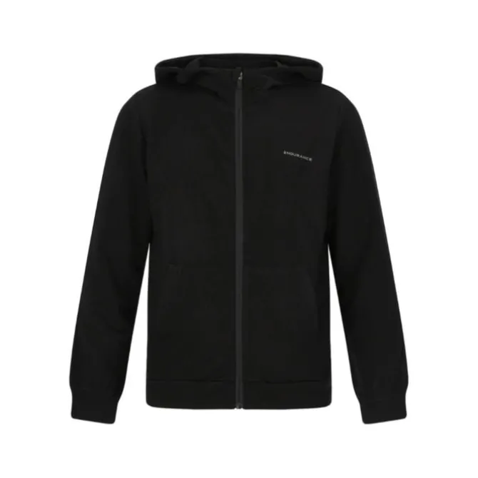 Endurance Langarmshirts>Grovent Full Zip Hoody Schwarz