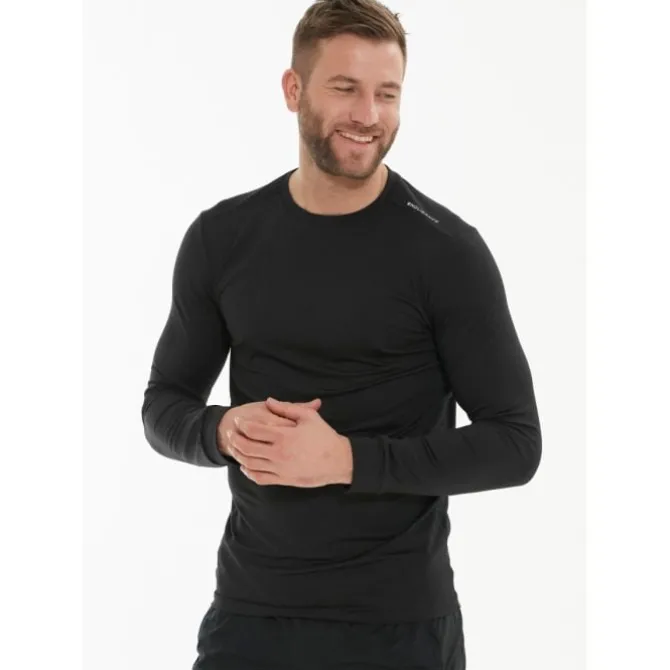 Endurance Laufshirts>Hubend LS Schwarz