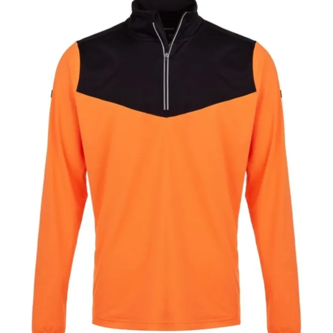 Endurance Laufshirts>Keskon Midlayer Orange