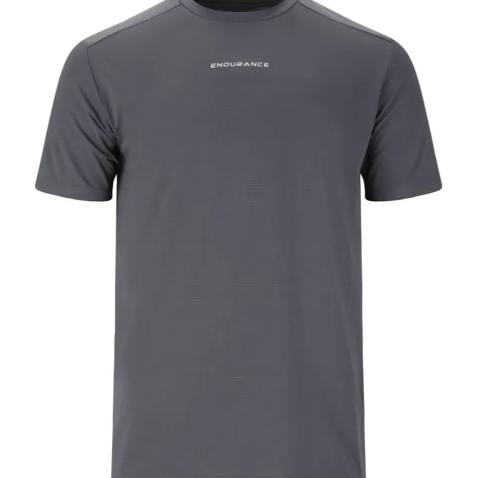 Endurance Laufshirts>Loker Short Sleeve Tee Blau