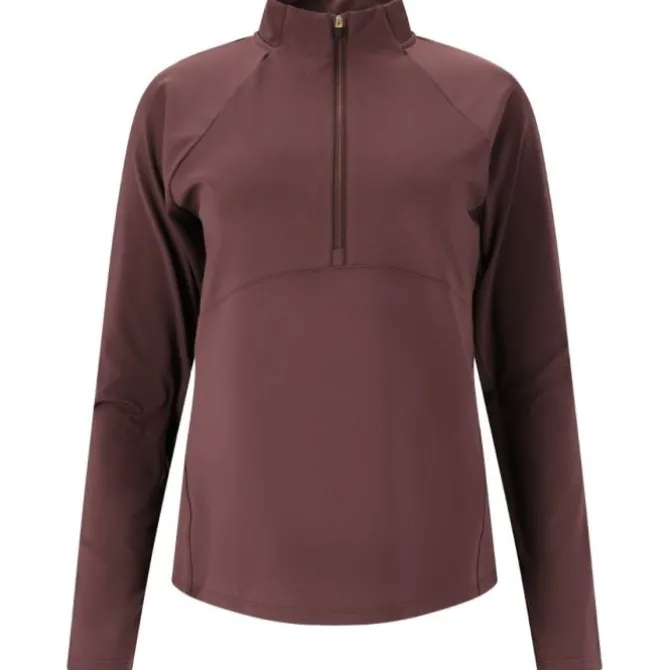 Endurance Laufshirts>Lucile Midlayer Rot