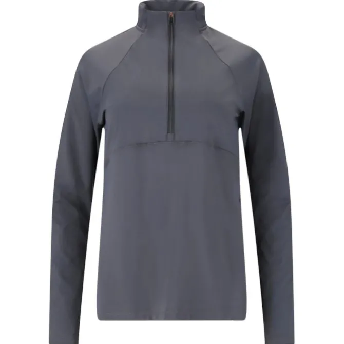 Endurance Laufshirts>Lucile Midlayer Blau