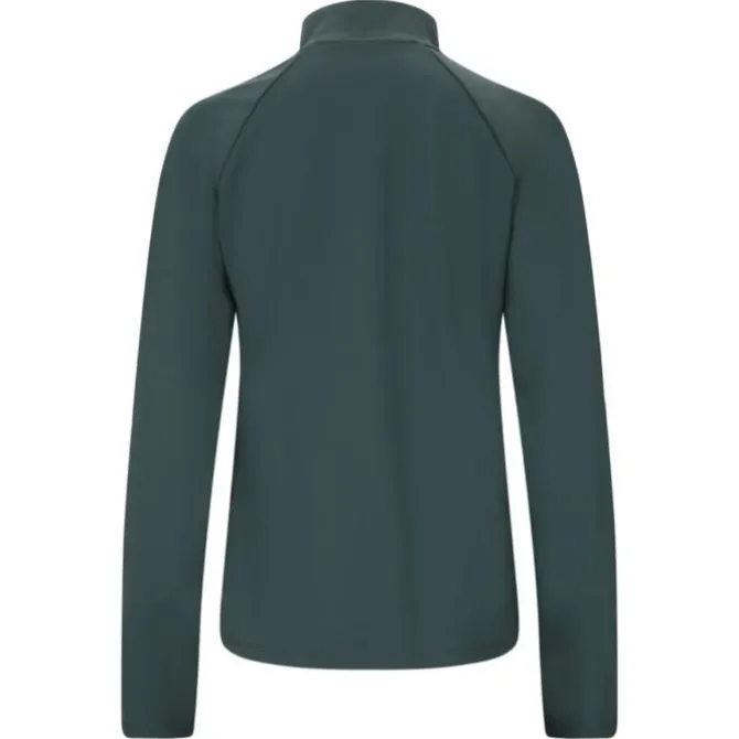 Endurance Laufshirts>Lucile Midlayer Grün