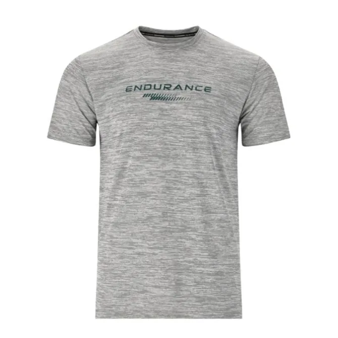 Endurance Laufshirts>Portofino S/S performance Tee Grau