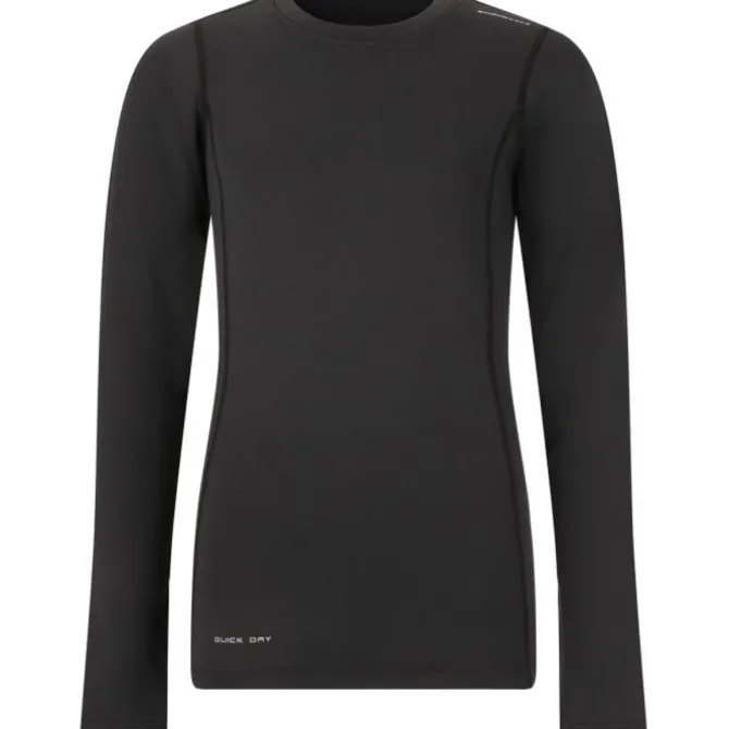 Endurance Langarmshirts>Power LS Winter Tee Schwarz