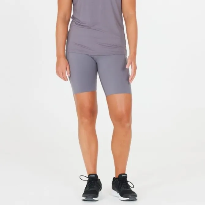 Endurance Laufshorts>Tathar Short Tights w/pocket Violett