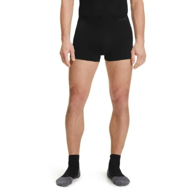 Falke Laufunterwäsche>Men's Boxer Warm Schwarz