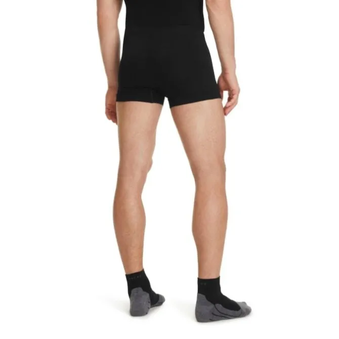 Falke Laufunterwäsche>Men's Boxer Warm Schwarz