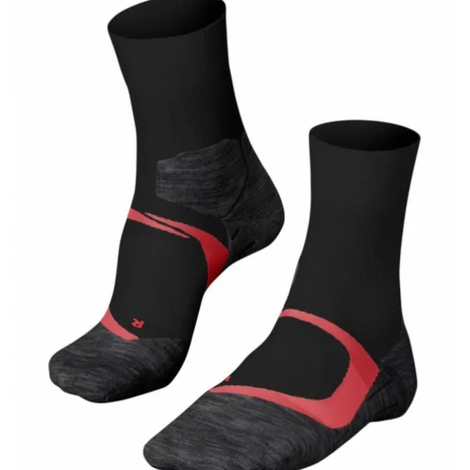 Falke Socken & Strümpfe | Laufsocken>RU4 Endurance Cool Running Sock Schwarz