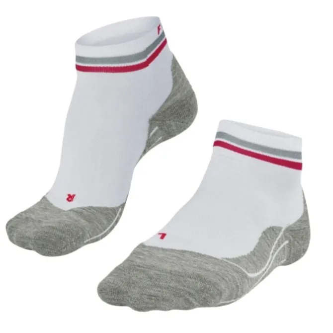 Falke Socken & Strümpfe | Laufsocken>RU4 Endurance Short Reflect Weiß