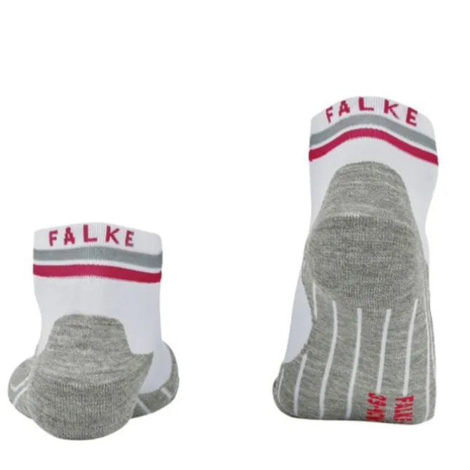 Falke Socken & Strümpfe | Laufsocken>RU4 Endurance Short Reflect Weiß