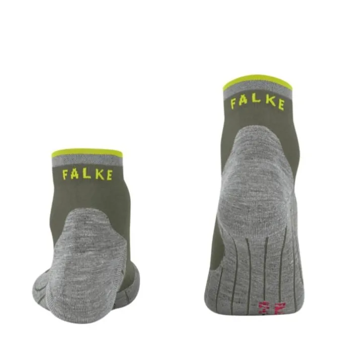 Falke Socken & Strümpfe | Laufsocken>RU4 Endurance Short Reflect Grün