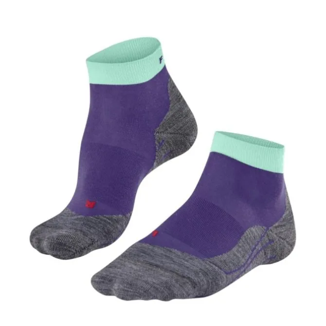 Falke Socken & Strümpfe | Laufsocken>RU4 Endurance Short Running Sock Violett