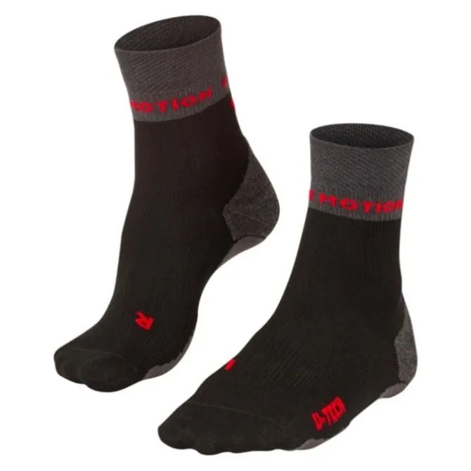 Falke Socken & Strümpfe | Laufsocken>RU True Motion Nevos Schwarz