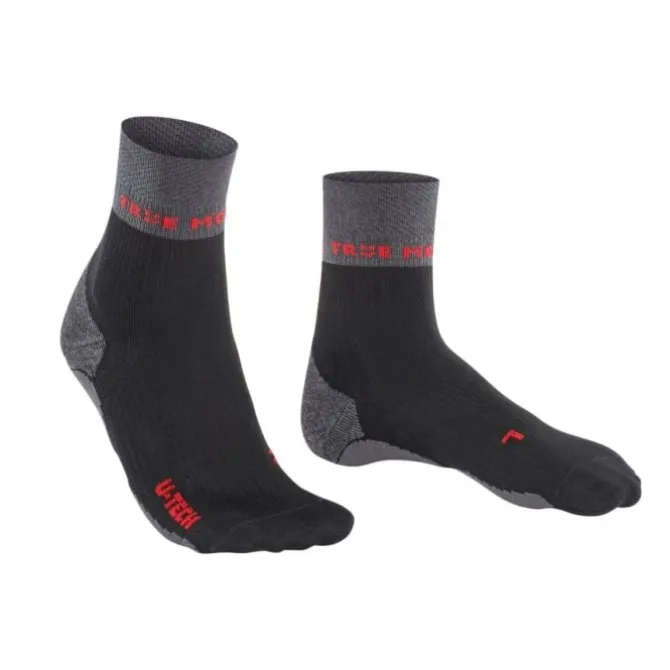 Falke Socken & Strümpfe | Laufsocken>RU True Motion Nevos Schwarz