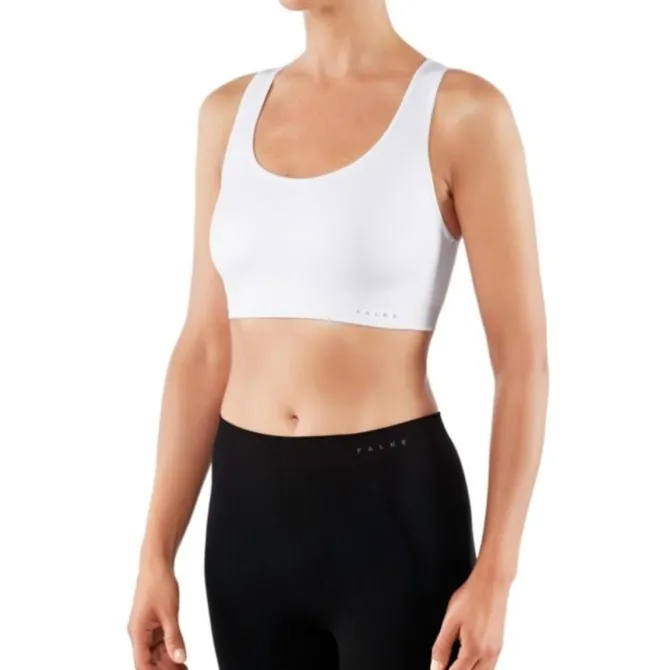 Falke Sport-bhs | Laufunterwüsche>Women's Madison Low Support Sports Bra Weiß