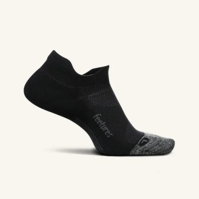 Feetures Socken & Strümpfe | Laufsocken>Elite Light Cushion No Show Tab Schwarz