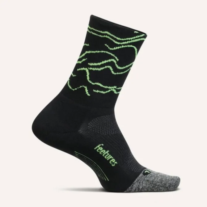 Feetures Socken & Strümpfe | Laufsocken>Elite Ultra Light Mini Crew Schwarz