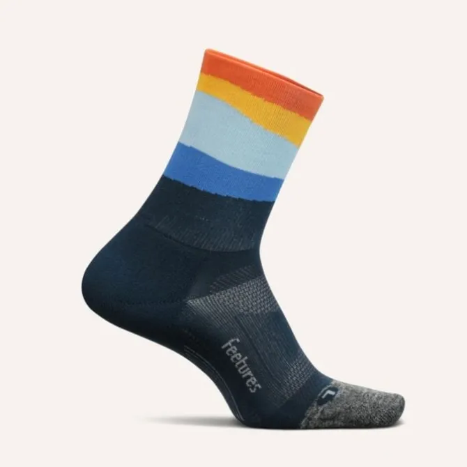 Feetures Socken & Strümpfe | Laufsocken>Elite Ultra Light Mini Crew Grau