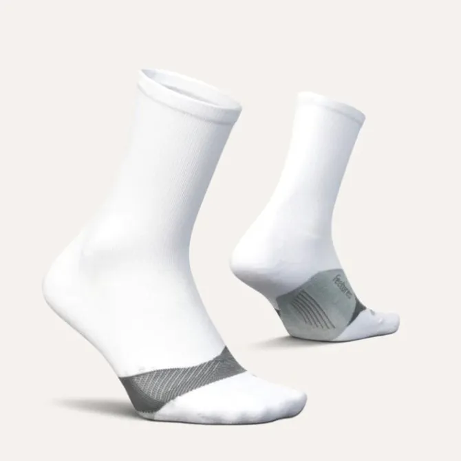 Feetures Socken & Strümpfe | Laufsocken>Elite Ultra Light Mini Crew Weiß